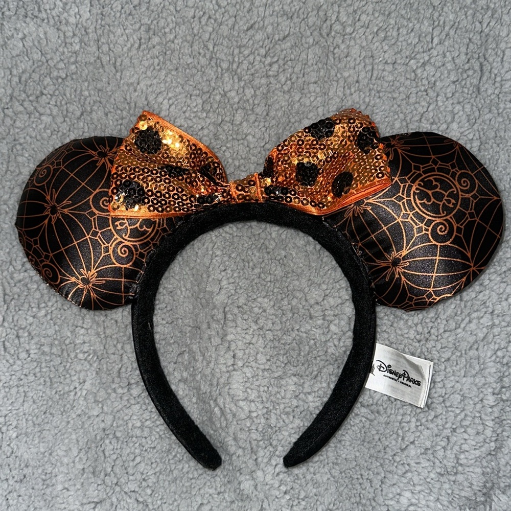 Disney Parks Halloween Minnie Mouse Ears